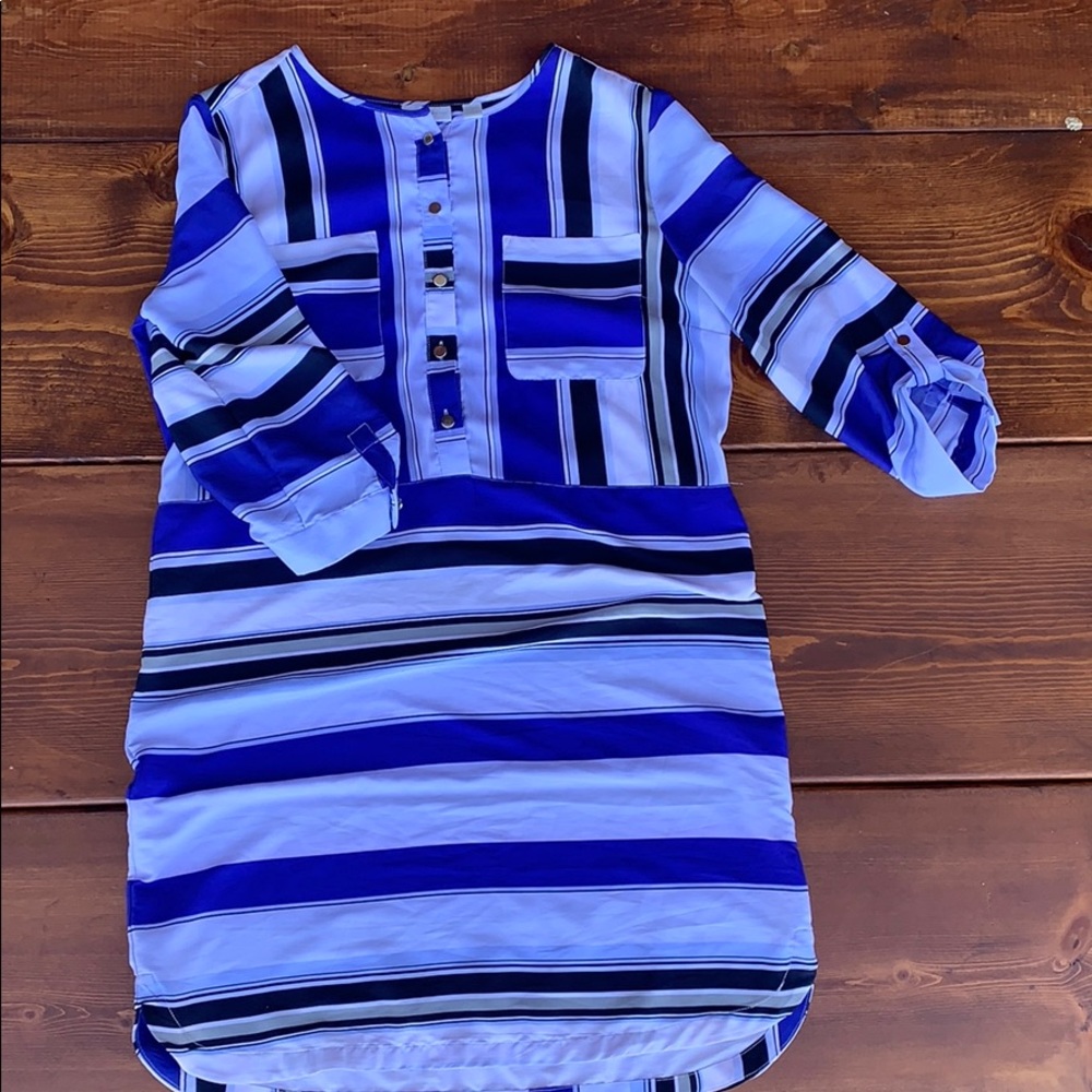 NY & Co striped dress